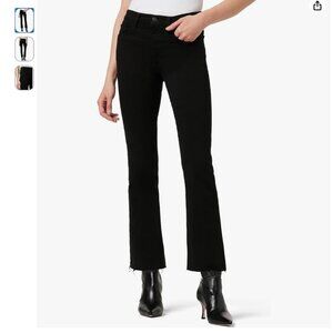 Joe's Flawless Callie High Rise Crop Bootcut - 28 - Black
